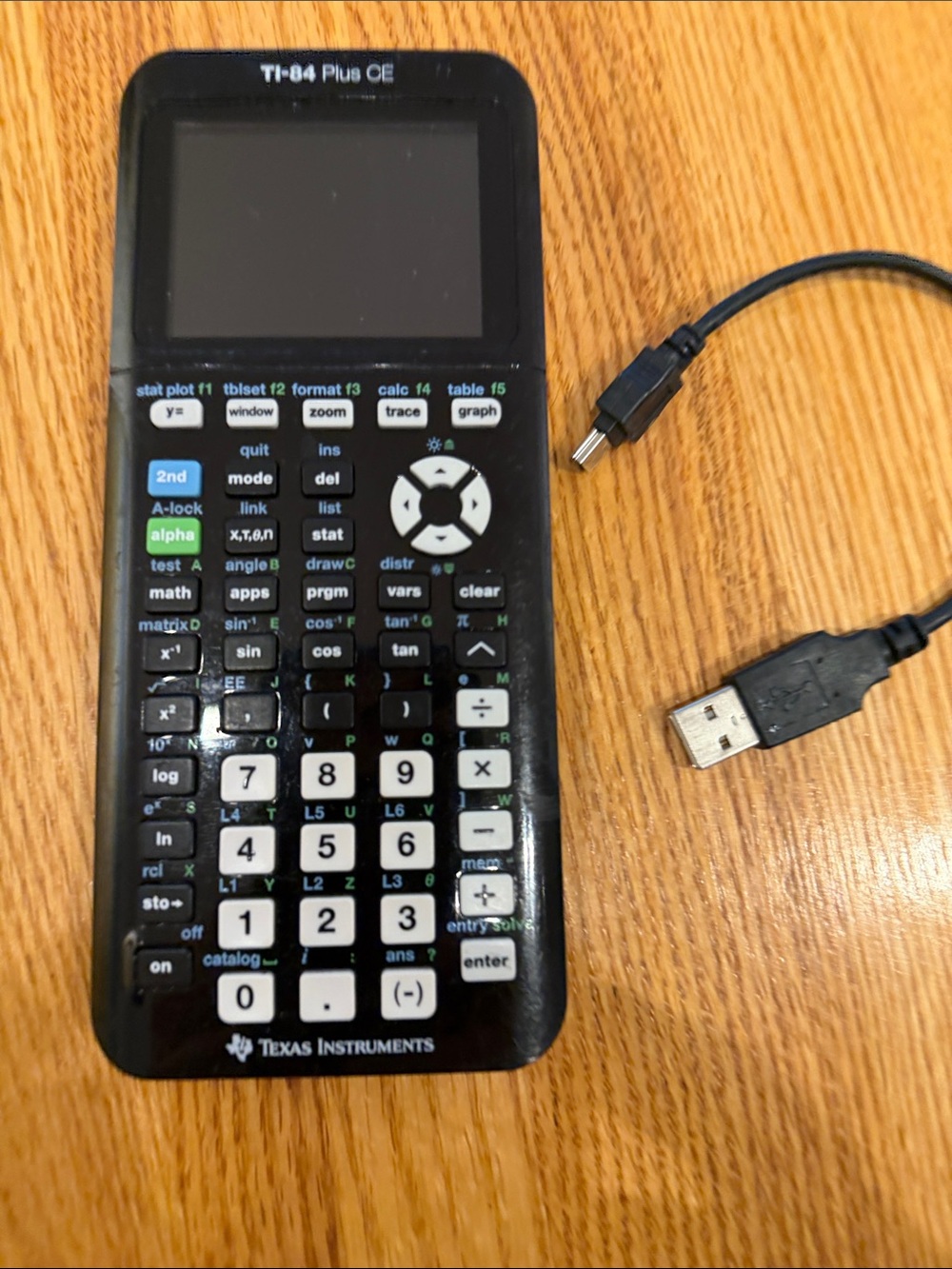 TI-84 Plus CE Graphing Calculator Texas Instruments